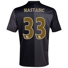 Camiseta de NASTASIC ML del Man City 2013-2014 Segunda Equipacio